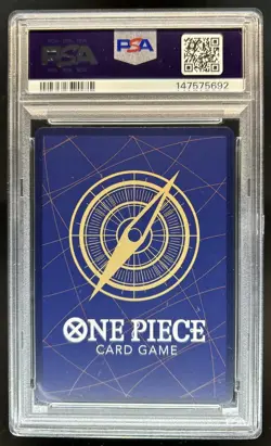 2025 One Piece Carrying On Will Monkey D Luffy Wanted Alt Art #OP13-118 PSA 9 - Image 2