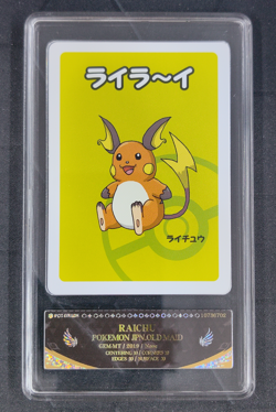 2019 Pokemon Raichu Playing Card Japanese Old Maid PCG 10 - Image 1