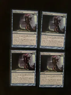 Hidden Strings x4 [Dragon's Maze] Magic MTG Cards NM/LP - Image 1