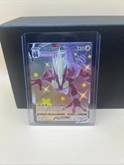 Pokemon TCG Toxtricity VMAX Shining Fates Holo Card SV113/SV122 NM/M - Image 1