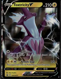 Toxtricity V Promo SWSH: Sword & Shield Promo Cards SWSH017 Lightning Holofoil P - Image 1