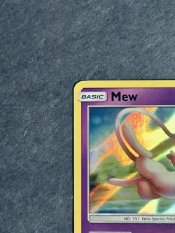 Mew 76/214 Sm-Unbroken Bonds Holo Rare Pokemon Card NM - Image 4