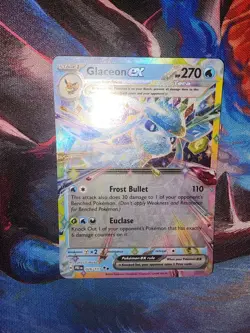 Glaceon ex 026/131 Pokemon TCG Holiday Calendar 2025 Festive Stamp Promo Card - Image 1