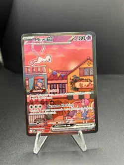 Mew ex 053 Sv: Scarlet & Violet Promo Cards Holo Black Star Promo 151 Read! - Image 1