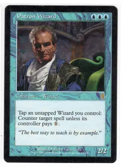 MTG Patron Wizard - Odyssey (ODY) Regular Magic card Near Mint - Image 1