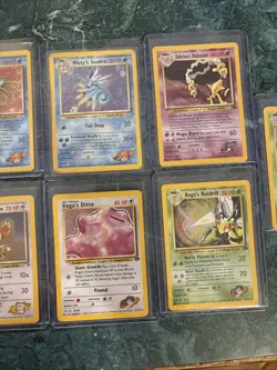 Pokemon TCG Vintage Gym Lot of 13 Cards LP-DMG Condition No Dupes - Image 3