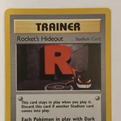 Pokemon Rocket's Hideout 63/64 Neo Revelation Regular Trainer Card NM Uncommon - Image 2