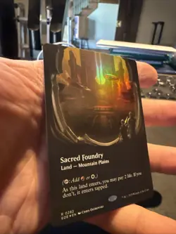 Sacred Foundry (Borderless) Edge of Eternities Foil 282 NM - Image 2