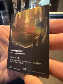 Sacred Foundry (Borderless) Edge of Eternities Foil 282 NM - Image 3