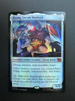 Krang, Utrom Warlord Teenage Mutant Ninja Turtles Foil MTG - Image 1