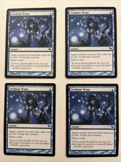 Cerulean Wisps X4 (Playset) - NM/M MTG Magic The Gathering Shadowmoor - Image 1