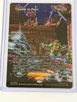 Trouble in Pairs Borderless Teenage Mutant Ninja Turtles Foil 3 - Image 1