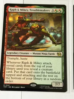 Raph & Mikey, Troublemakers Teenage Mutant Ninja Turtles 167 - Image 1