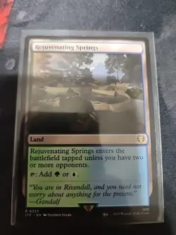 Rejuvenating Springs [The Lord of the Rings: Tales of Middle-Earth Magic MTG - Image 1