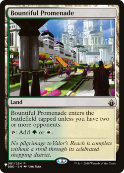 Bountiful Promenade #81 | Near Mint | The List Magic MTG - Image 1
