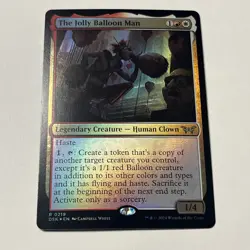 The Jolly Balloon Man Duskmourn: House of Horror Foil - Image 1