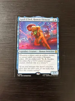 April O'Neil, Human Element-0107-Teenage Mutant Ninja Turtles-MTG-NM/M - Image 1