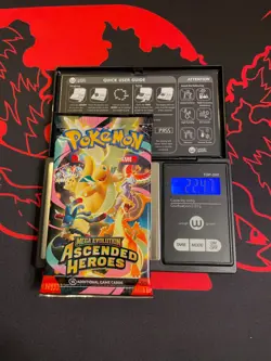 VERY HEAVY! GOD PACKUUU 22.47g Ascended Heroes Pokemon TCG Booster (SEALED) - Image 1