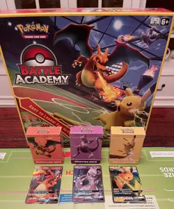 Pokemon TCG: Battle Academy Board Game - Complete Set. Very Good Condition. - Image 4