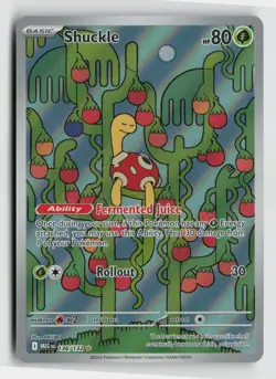 Pokemon - Shuckle - 136/132 ME01: Mega Evolution - Illustration Rare - NM - Image 1