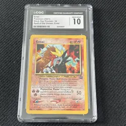 Pokemon TCG Entei Wizards Black Star Promos 34 Holo Promo Promo - Image 1