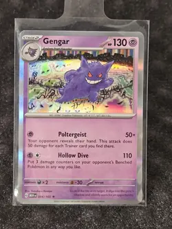 GENGAR - 094/165 - Scarlet & Violet 151 Pokemon TCG Reverse Holo Rare NM - Image 1