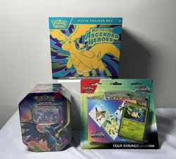 Pokemon TCG Lot of 3 Items as Pictured - Ascended Heroes ETB & More See Pictures - Image 1
