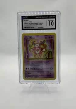 Pokemon Mr. Mime 013/034 Trading Card Game Classic Holo CGC 10 Gem Mint - Image 1