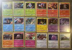 Pokemon Detective Pikachu Movie Complete 18 Card Set + Promo SM194 SM196 - Image 1