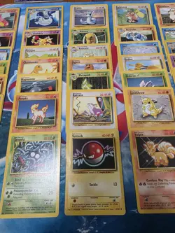 Pokemon 3 Complete Sets - Common Uncommon & RARES Base, Jungle & Fossil Sets - Image 4