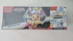 Pokemon Prismatic Evolutions Surprise Box with Booster Bundle Combo! - Image 1