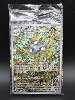 Pokemon TCG Sealed Magneton 159 Surging Sparks ETB Promo SV: Black Star Promo - Image 1