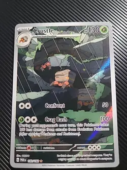 Crustle 183/182 SV Paradox Rift Illustration Rare Pokemon NM - Image 1