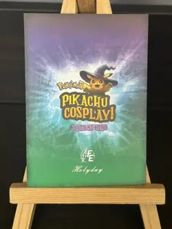 Dceased Pikachu #101 Laser Holo - Electric Pikachu Cosplay - Pokemon ZL13 - Image 2