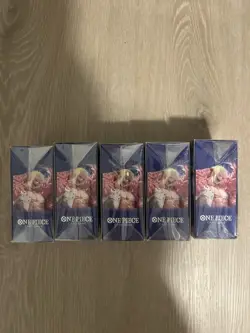 ONE PIECE TCG [OP-14] The Azure Sea’s Seven Sealed Double Pack - Lot of 5 SEALED - Image 3