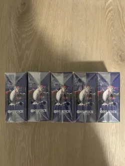 ONE PIECE TCG [OP-14] The Azure Sea’s Seven Sealed Double Pack - Lot of 5 SEALED - Image 4