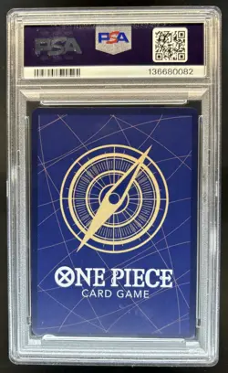 2025 One Piece Official Event Top Prize Shanks #OP09-004 PSA 9 - Image 2