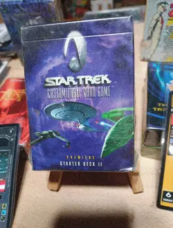 STAR TREK CARD GAME CCG PREMIERE II Starter Deck(8 Limited)(60 unlimited cards) - Image 2