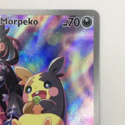 Pokemon Marnie’s Morpeko 206 SV: Scarlet & Violet Promo Card Holo 2025 LP - Image 3