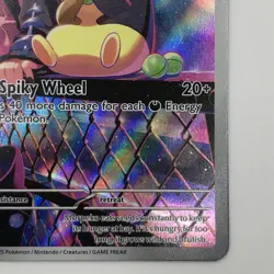 Pokemon Marnie’s Morpeko 206 SV: Scarlet & Violet Promo Card Holo 2025 LP - Image 4