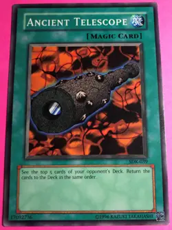 Ancient Telescope SDK-039 Unlimited Yu-Gi-Oh! Card - Image 1