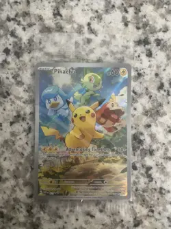 Pikachu 027 Sv: Scarlet & Violet Promo Cards Holo in Package - Image 1