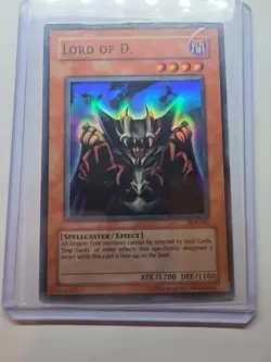 Lord Of D. SDK-041 Yugioh TCG Unlimited Super Rare Card LP - Image 3
