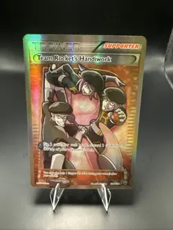 Pokemon Card - Team Rocket's Handiwork XY Fates Collide 124/124 Ultra Rare - Image 1