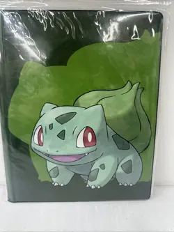 BULBASAUR POKEMON ULTRA PRO ALBUM FOLDER PORTFOLIO 9 POCKET HOLDS 180 CARDS - Image 2