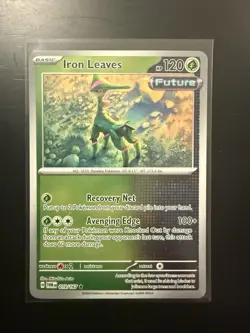 Pokemon TCG Twilight Masquerade Iron Leaves Reverse Holo Card 19/167 - Image 1