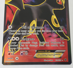 Pokemon Umbreon EX 119/124 Fates Collide Holo Full Art Card - Image 3