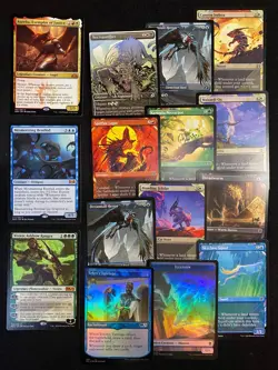 MtG - Magic: The Gathering Card Lot NM - 3x Mythic / foil / showcase - Image 1