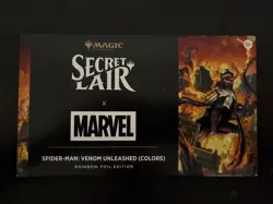 MTG Secret Lair Venom Unleashed Colors Rainbow FOIL Edition Marvel - Image 1