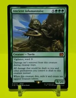 MAGIC THE GATHER ANCIENT ADAMANTOISE FINAL FANTASY NON FOIL #172 NM - Image 1